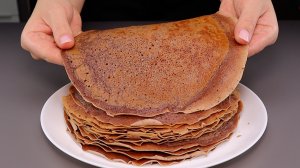 Добавляю в тесто необычный ингредиент и БЛИНЫ получаются ещё ВКУСНЕЕ и НЕЖНЕЕ! ЭТО ПРОСТО