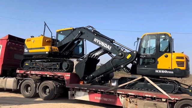 Used digger Komatsu, Carter, Volvo, Hitachi, Sany and other types are for sale in the company.