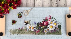 Вышивальная неделя с 01.10 по 09.10.23. Чудесная игла, Лукас, МП Студия. Вышивка крестиком.