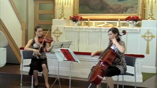 Mozart Duet KV424 II Andante Cantabile смотреть онлайн