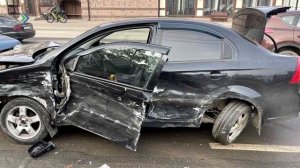 Тройное ДТП с пострадавшими произошло сегодня в Сыктывкаре