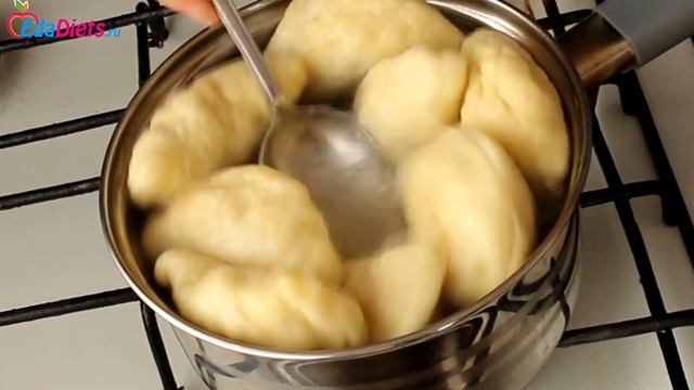 Вареники с мясом на дрожжах: воздушное тесто на пару! Дамплинги на завтрак, обед и ужин! Вкусняшка