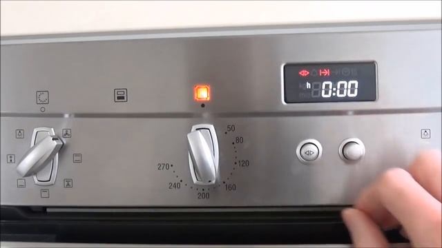 How to use Neff oven clock and timer functions. Neff cooking timer & clock features. смотреть онлайн