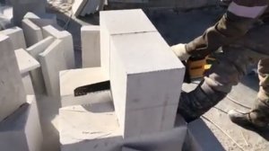 Эффективный способ резки газоблок .Технологие ускоряющие строительства .