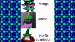 The World Revolving but every instrument is a poly synthesizer/ Deltarune meme compilation