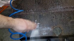 Первый опыт использования пескоструйного пистолета PS-10 "Русский Мастер"