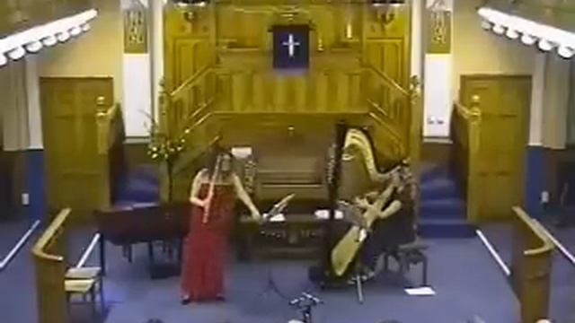 Lisa Nelsen and Eleanor Turner - Aquilae Duo - Flute and Harp Concerto смотреть онлайн