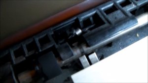 HP LaserJet 1100/1100A Printer blinking light, Faulty paper exit flag