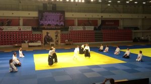 Выступление Федерации Айкидо Айкикай Московской области 22-04-18 Казань