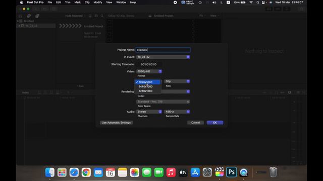 How to Create a New Project in Final Cut Pro смотреть онлайн