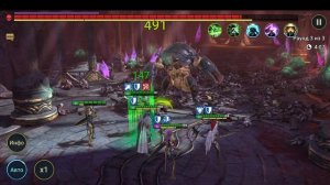 ☦Raid: Shadow Legends☦. Роковая башня. Босс №3. Краб-скарабей. Лодрик Каракар просто божественен!..