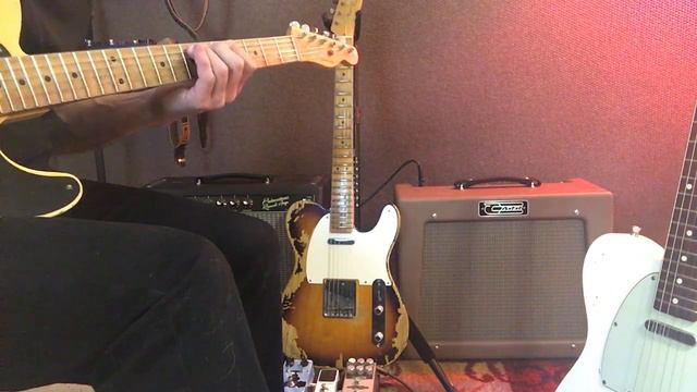 52 Fender CS Tele bridge PU Vs Dano Bridge Vs Fender CS 63 Tele bridge смотреть онлайн