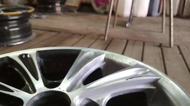 Как удалить вмятины на литых дисках. Результат превзошел мои ожидания. смотреть онлайн