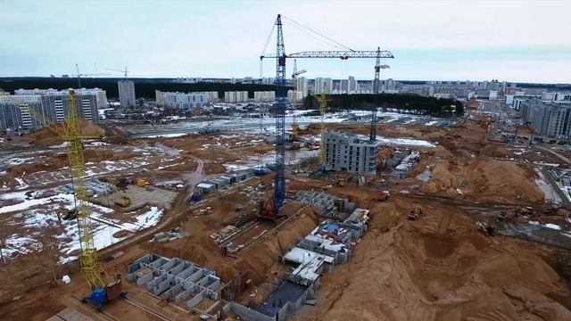 Отчет о ходе строительства "Квартала-парк" смотреть онлайн