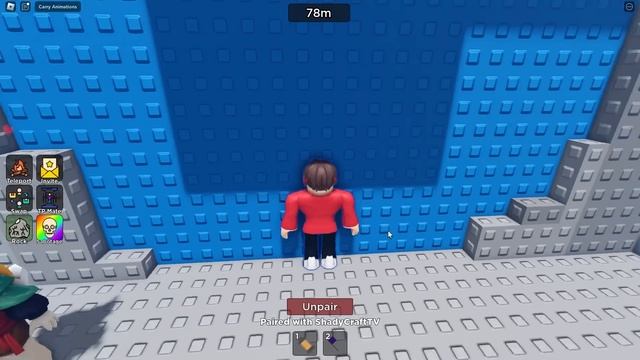 Throwing My Friend 3,513,971 Feet in Roblox Carry Me! смотреть онлайн