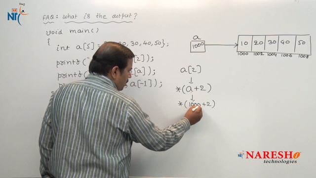 Array | C Technical Interview Questions and Answers | Mr. Ramana
