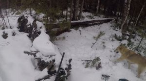 Охота с квадрокоптером