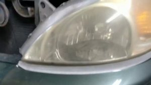 Полировка пожелтевших фар