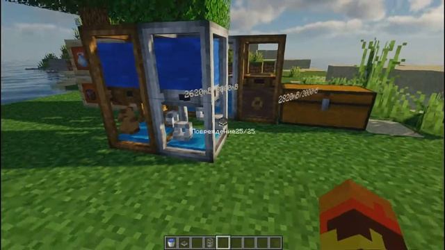 Обзор модов на майнкрафт #15 [Water Source - жажда, водяные фильтры и многое другое] смотреть онлайн