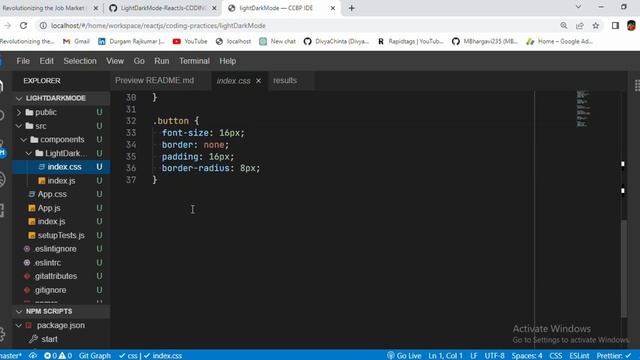Light Dark Mode | Coding Practice 5 | REACT JS | NxtWave | CCBP 4.0 смотреть онлайн