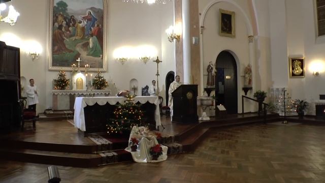 Рождественская месса в храме Лурдской Божией Матери, 2016 г