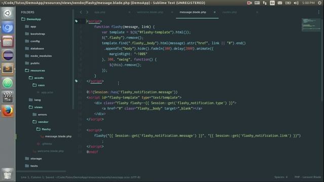 Easy Flash Notifications with Flashy (Laravel Package) смотреть онлайн