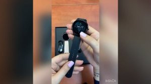 Распаковка Смарт часов CUBOT W03 в чёрном цвете