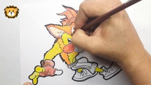 Drawing Crash Bandicoot 4 - Dibujando a Crash Bandicoot 4 - Dibujos faciles.mp4
