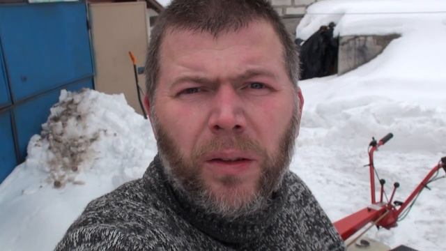 Уборка снега при плюсовой температуре отвалом ОНП-1, нет сил. МТЗ с двигателем Weima WM188F 13л_с. смотреть онлайн