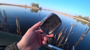 Рыбалка на карася с лодки.