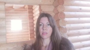 Дом из оцилиндрованного бревна внутри