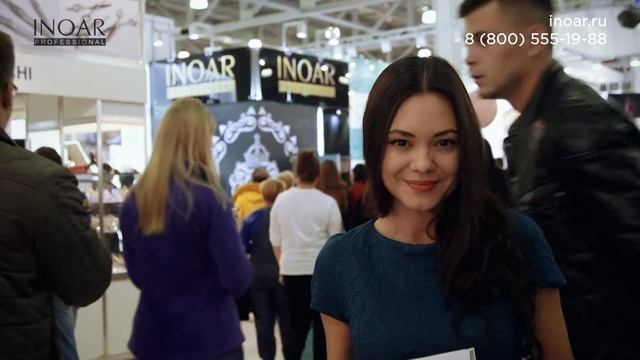 INOAR на выставке beauty индустрии Intercharm-2015, г. Москва смотреть онлайн