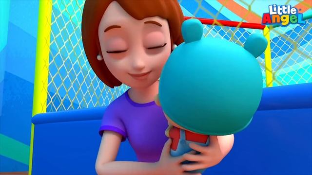 Can Bebek Oyun Parkında | Eğlenceli Ve Öğretici Çocuk Şarkıları | Little Angel Türkçe смотреть онлайн
