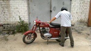 Ява ОЛД,  двухцилиндровая 350см3 с заводским зажиганием Саруман Видео-1