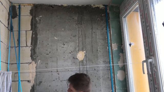 Штукатурка стен из газобетона. Провожу профилактику смотреть онлайн