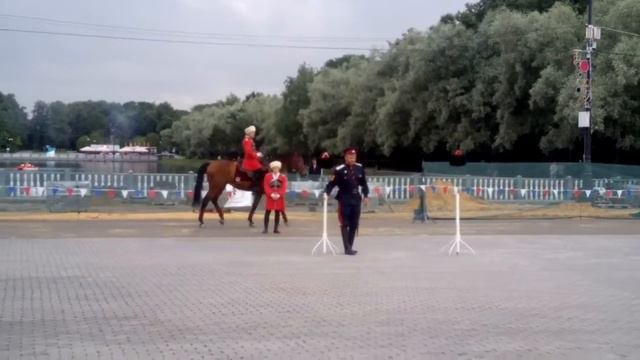 выступление кремлевской школы верховой езды