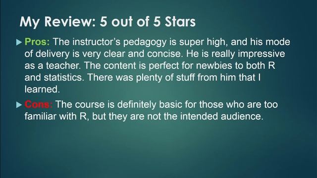 My Review of Udemy: Polynomial Regression, R, and ggplot. [HD] смотреть онлайн