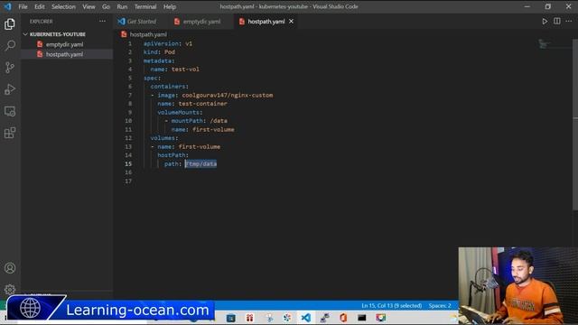 64 . Kubernetes (InHindi): Volumes - HostPath смотреть онлайн