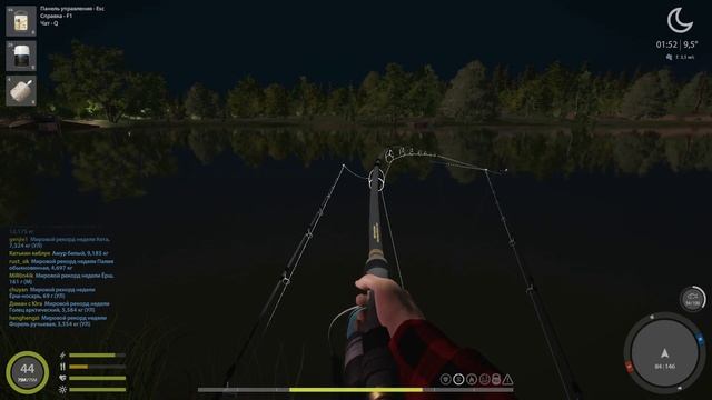 Русская рыбалка 4 / оз. Янтарное / 45-й уровень, разнорыбица на икру, 63 хвоста и 545 монет за час смотреть онлайн