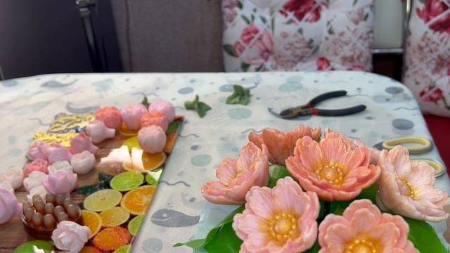 Сборка букета из мыла ?