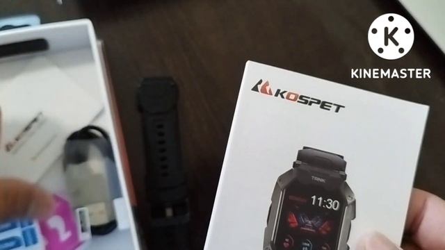 Kospet TANK M1 PRO smartwatch unboxing смотреть онлайн