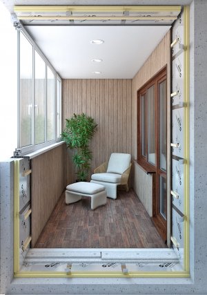 УТЕПЛЕНИЕ БАЛКОНА ИЛИ ЛОДЖИИ