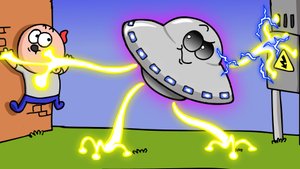 ВСТРЕТИЛ НЛО часть 2 ! (Анимация)