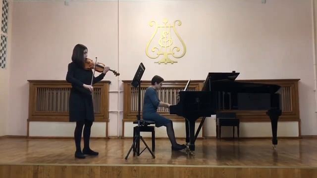 Francis Poulenc - Sonata for Oboe and Piano, 2 movement "Scherzo" (transcription for violin) смотреть онлайн