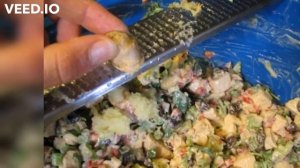 Салат с куринной грудкой