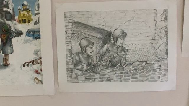 Выставка работ студентов специальности Изобразительное искусство и черчение