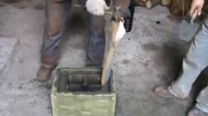 Столб наборной технология