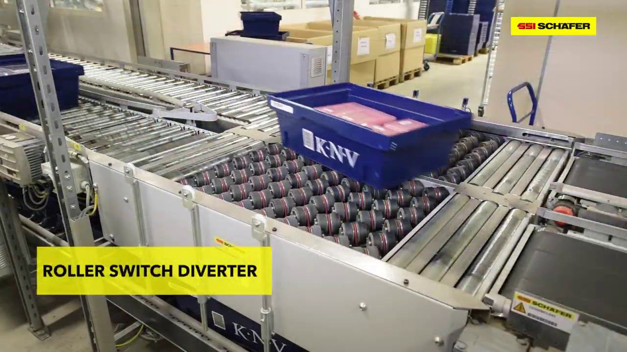 Интеграция конвейера для ящиков и коробок на складе и производстве - автоматизация склада - КИИТ смотреть онлайн