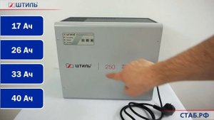 Бесшумный настенный ИБП на 250 ВА / 225 Вт - ШТИЛЬ SW250 - Видеообзор