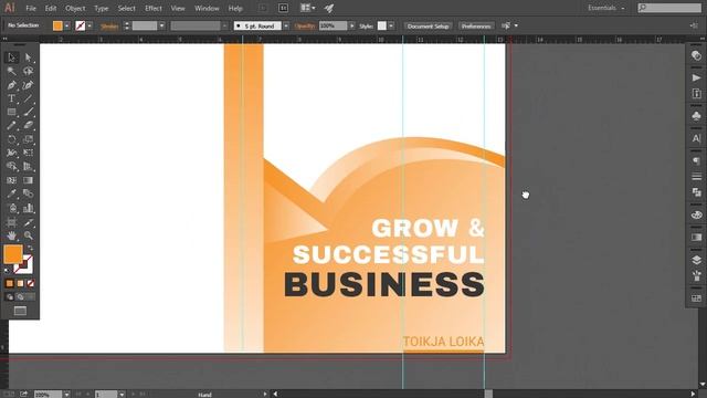 Book Cover Design in Adobe Illustrator